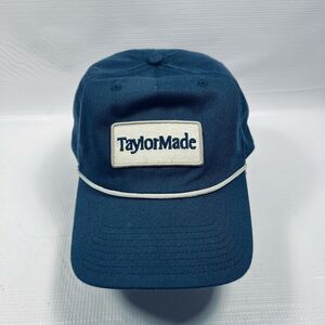 TaylorMade Vintage 5 Panel Daytona Rope Blue Adjustable Snapback Golf Hat/Cap